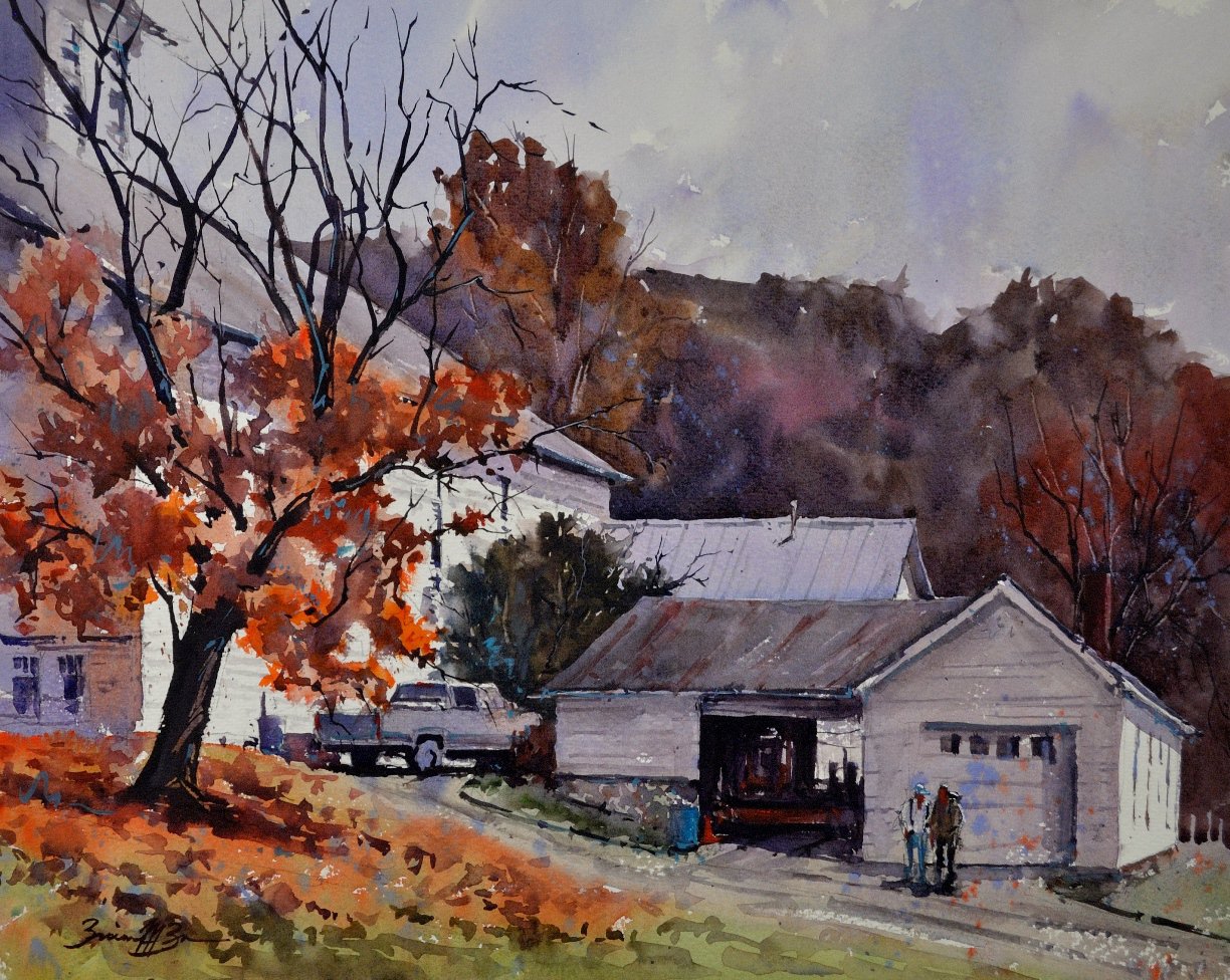 Late Fall at Barree Forge - Brienne M Brown
