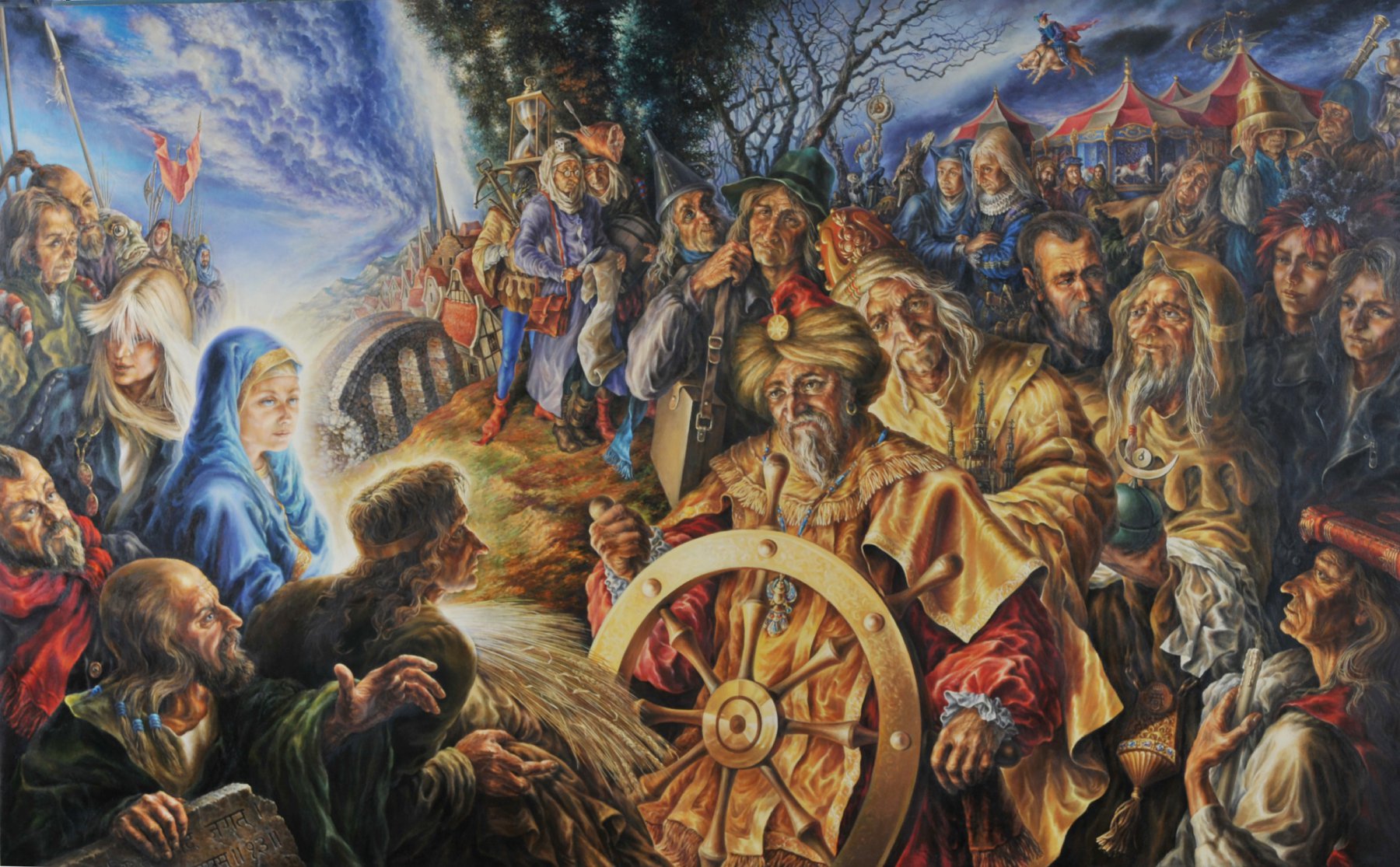 The Adoration of The Magi - Alexander Donskoi