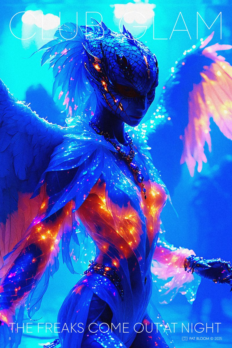 CLUB GLAM - The Freaks Come Out At Night - 8 - Pat Bloom