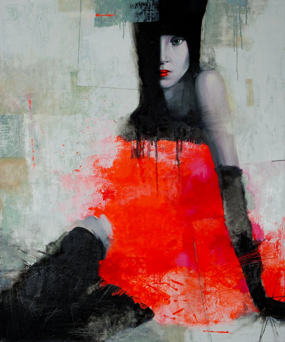 Lady in red - Victor Sheleg 