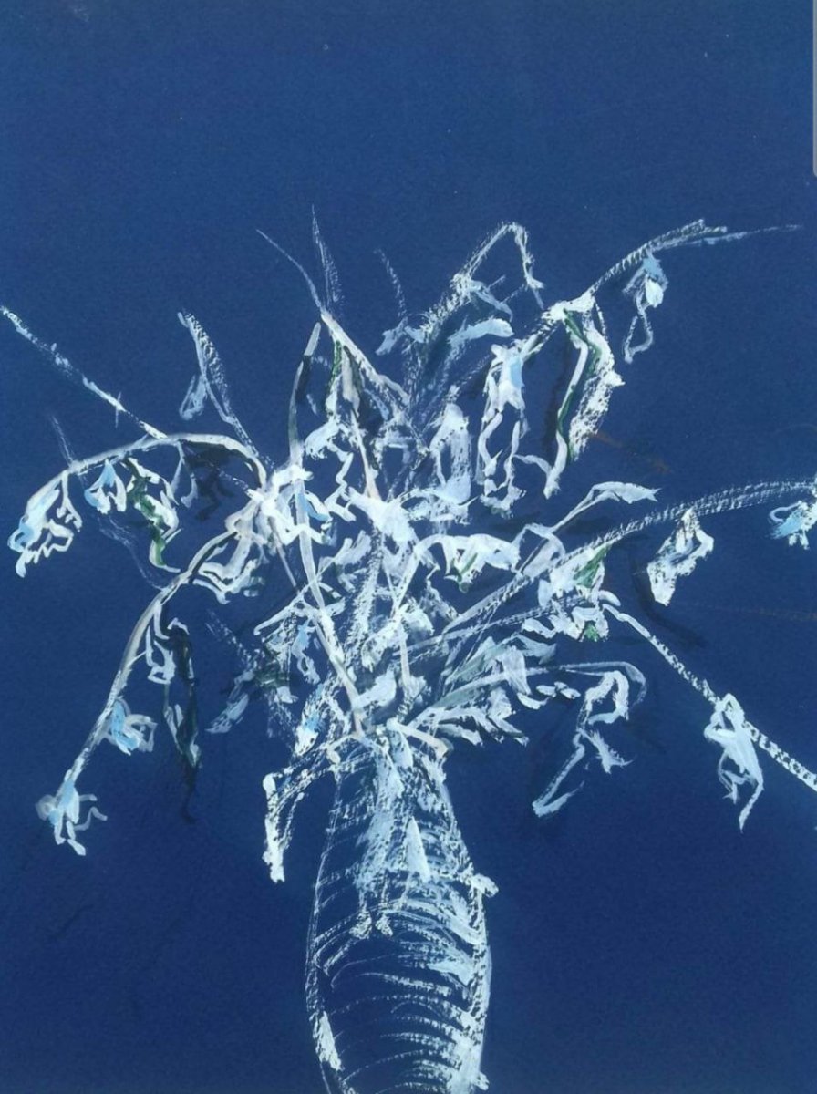 And here you see whate flowers suddenly - Tvoya Yulich