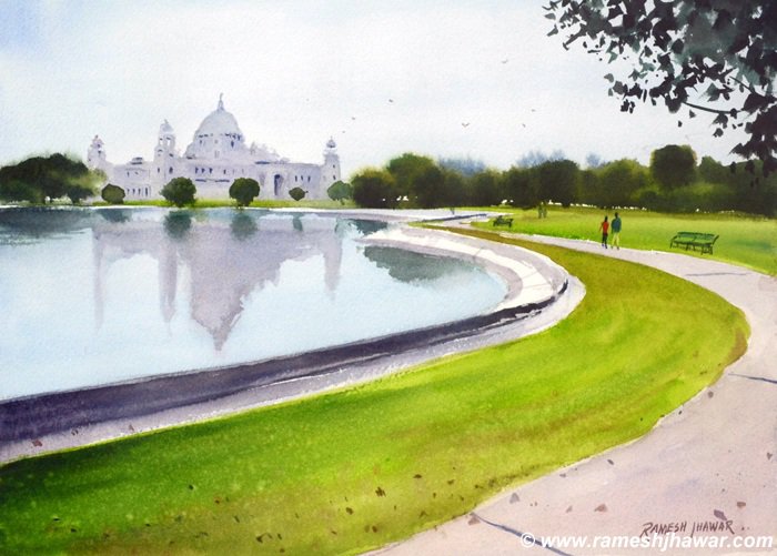 At the Victoria Memorial, Kolkata - Ramesh Jhawar