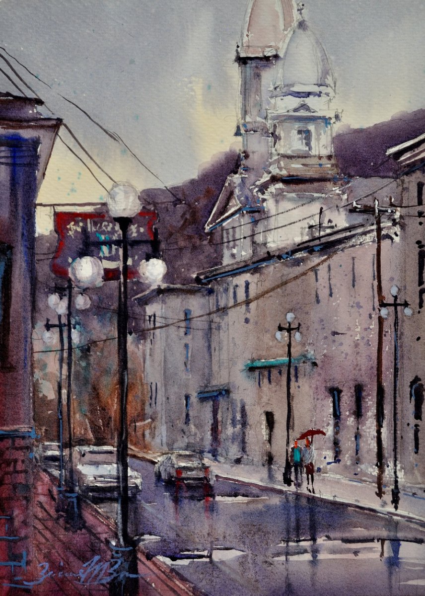 A Wet Day in Lock Haven - Brienne M Brown