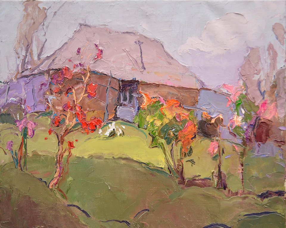 Vibumum bush near the house - Alexander Shandor