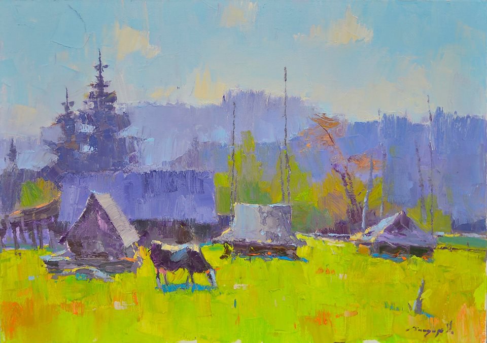 Currently lived cow - Alexander Shandor