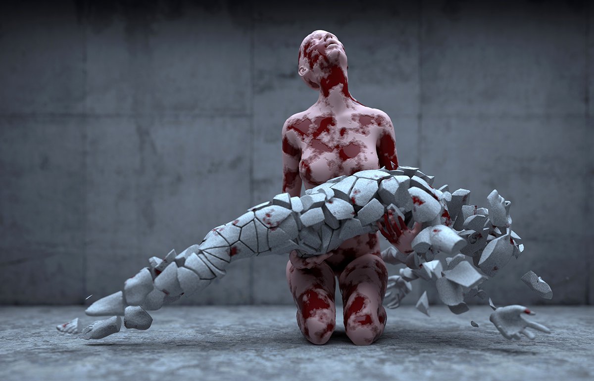 The inevitability of time /Pietá - Adam Martinakis