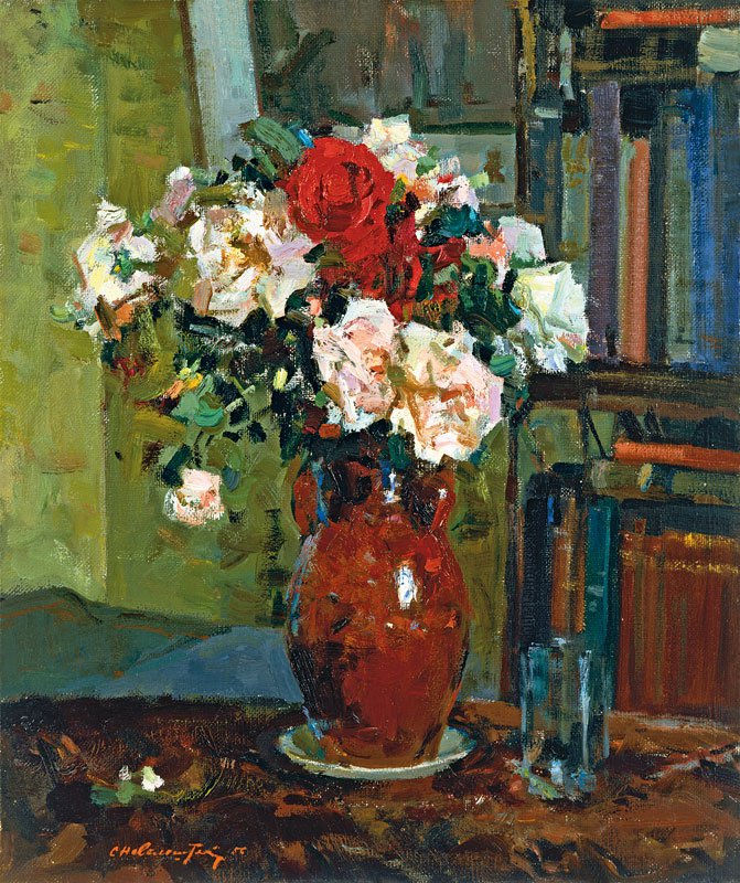 Samuil Nevelshtein (1903-1983). Roses.