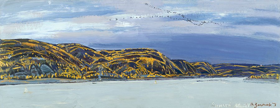 Vecheslav Zagonek (1919-1994). Yenisey River. 