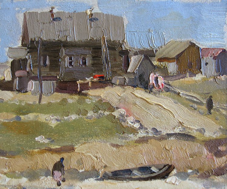 Alexei Eriomin (1919-1998). Riverside. 