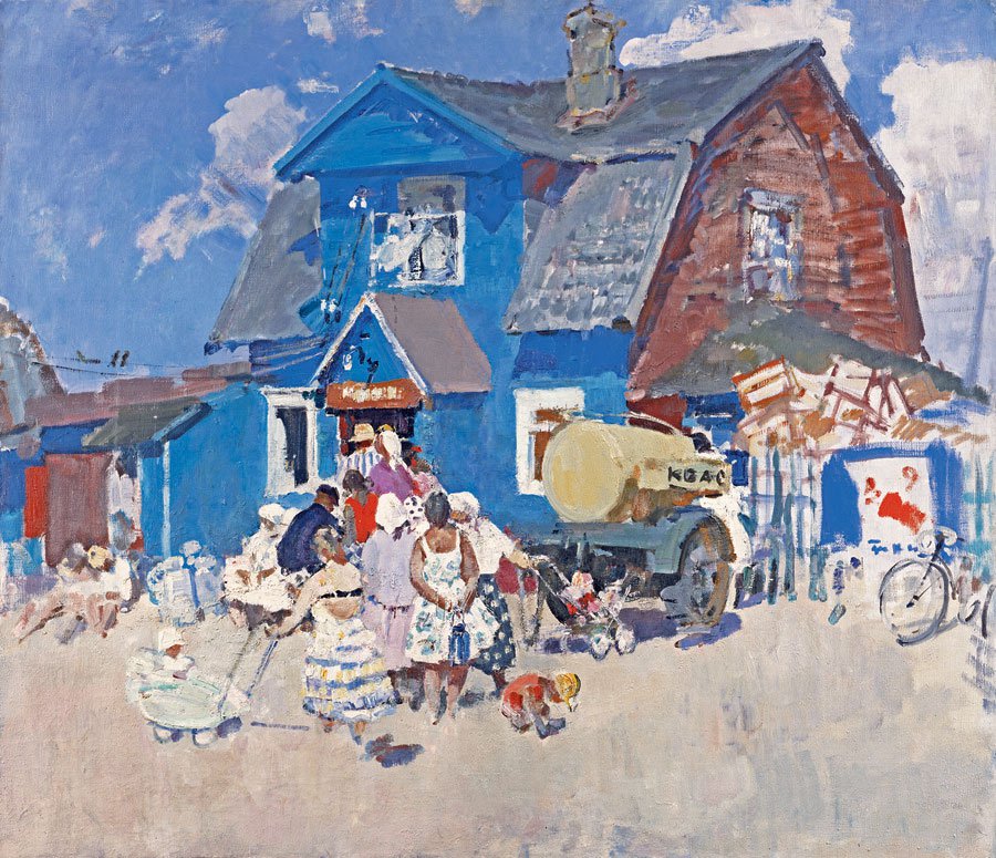 Gleb Savinov (1915-2000). Country Store.