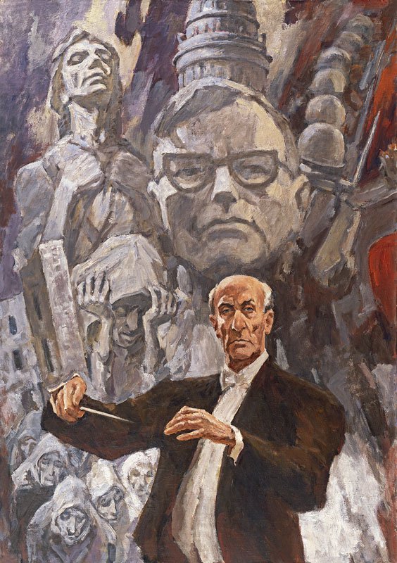 A Leningrad Symphony. Conductor Yevgeny Mravinsky - Lev Russov