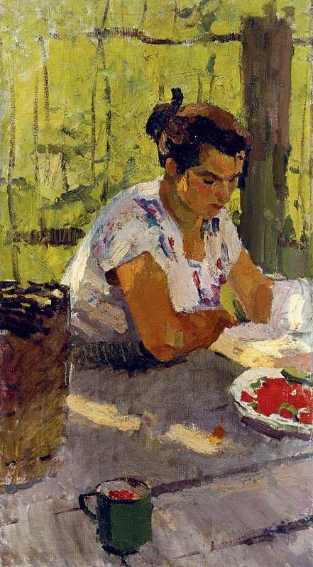 In Summer at Reading - Nikolai Pozdneev