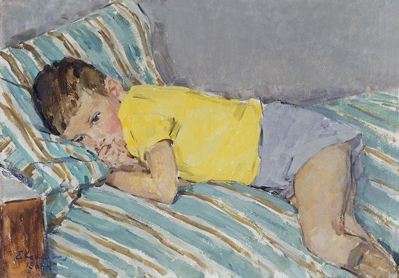 Elena Kostenko (b. 1926). Offended.
