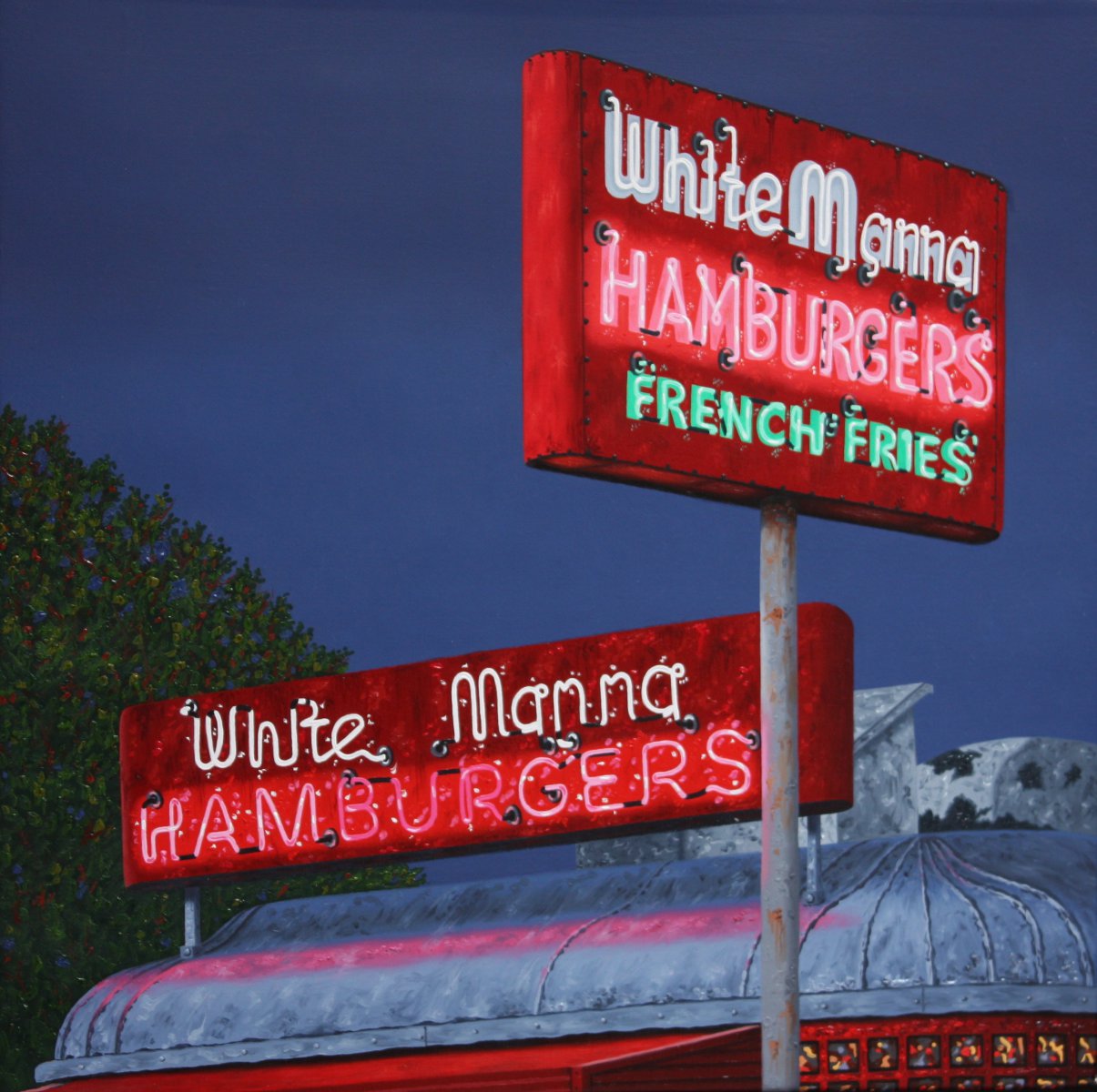 WHITE MANNA DUSK - Mark Oberndorf