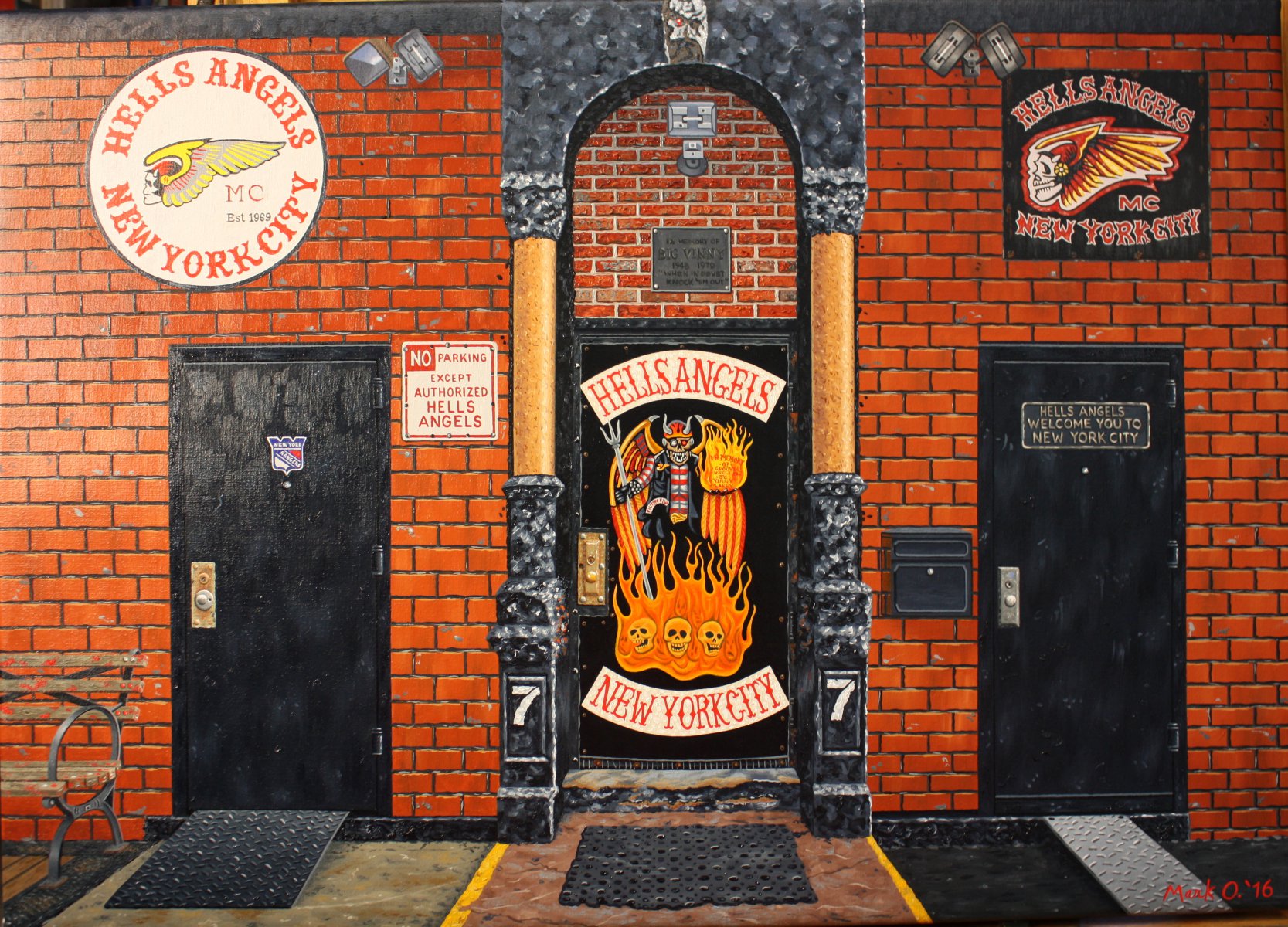 HELLS ANGELS NYC - Mark Oberndorf