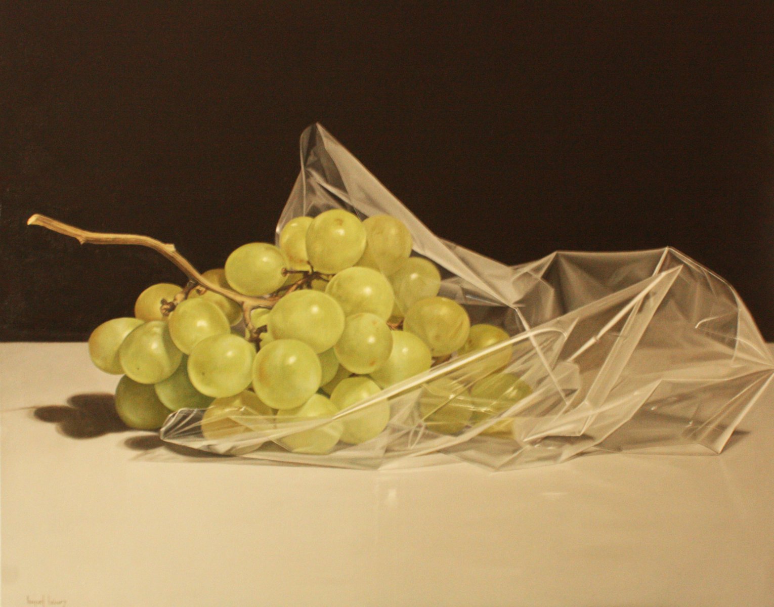 Bolsa con uvas blancas - Miguel Angel Nuñez
