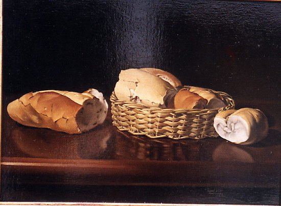 Cesta con panes - Miguel Angel Nuñez
