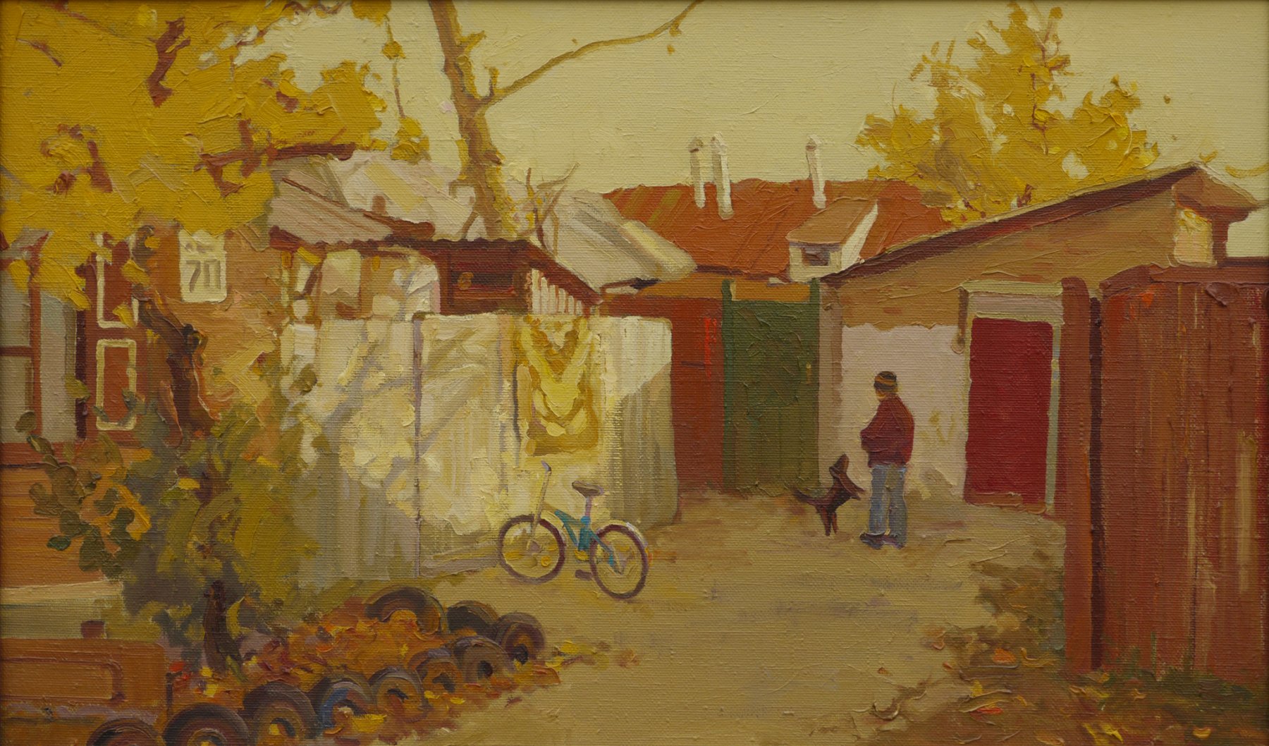 Court yard in Chernihiv - Victor Onyshchenko