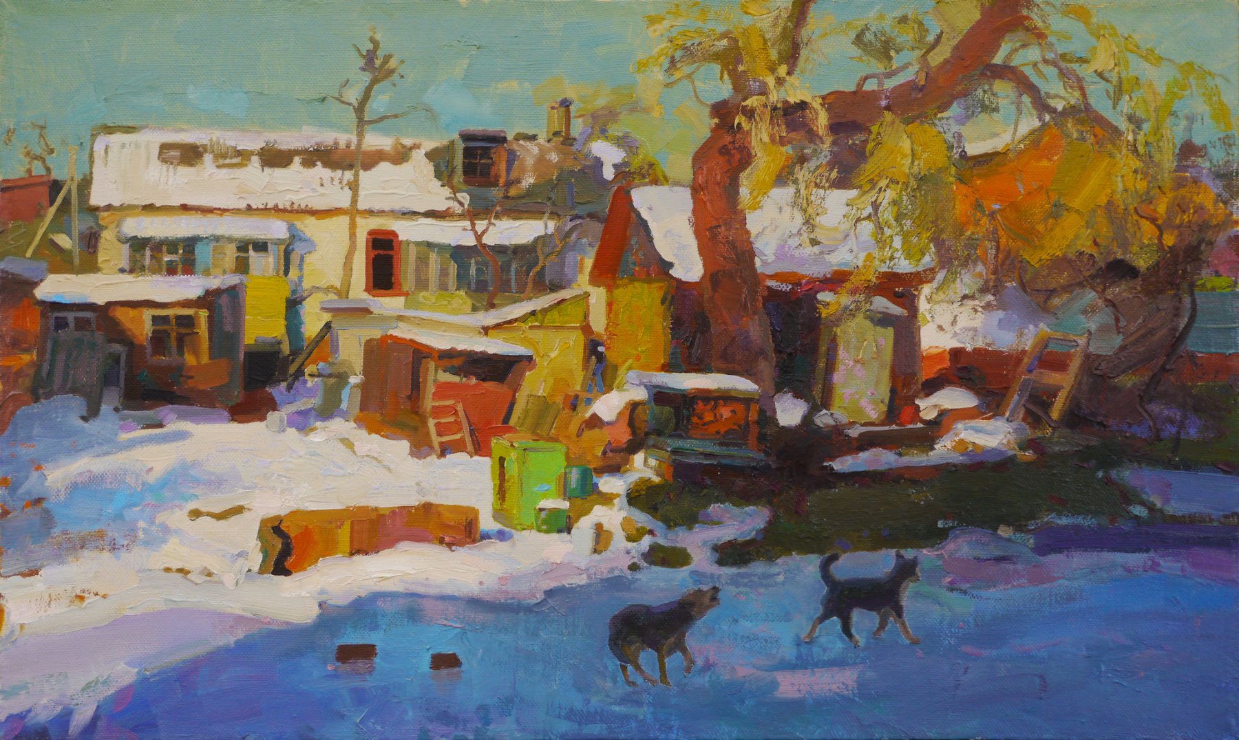 Backyards of Chernihiv - Victor Onyshchenko