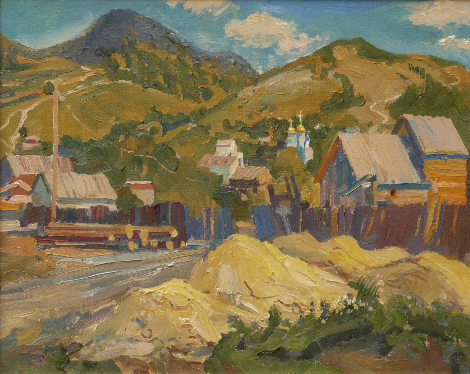 Street in Mezgirrya - Victor Onyshchenko