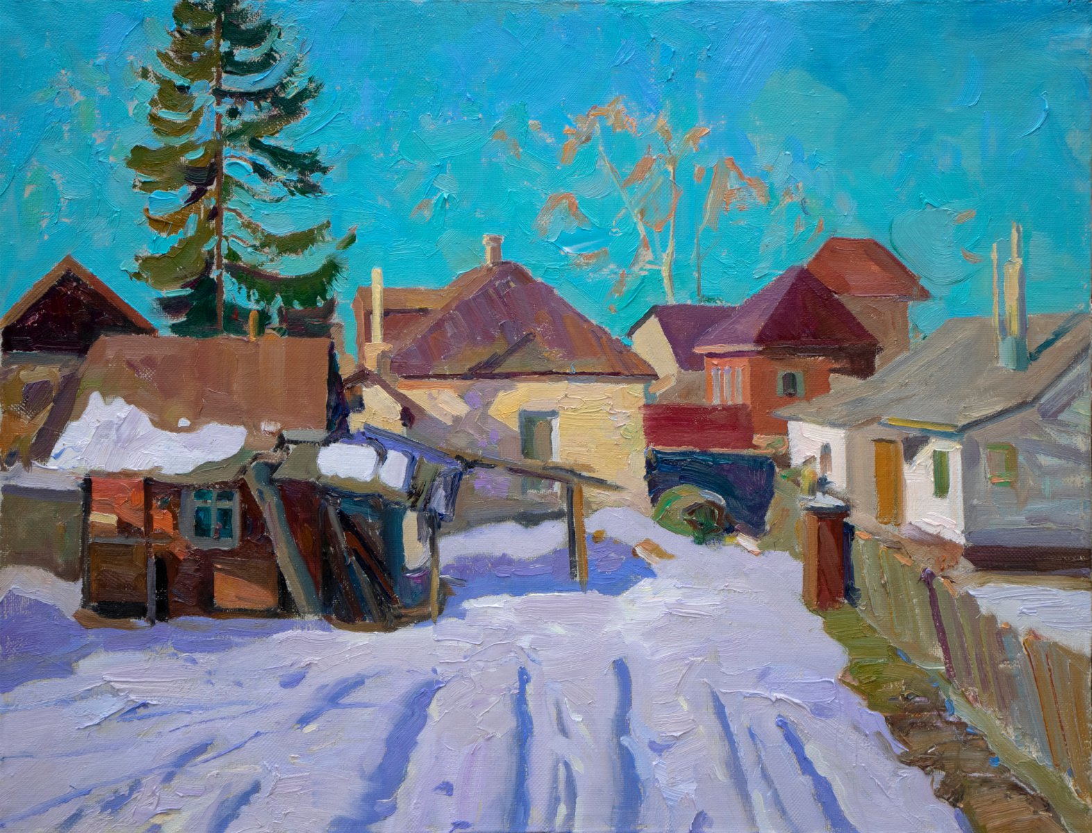 February sun. Chernihiv - Victor Onyshchenko