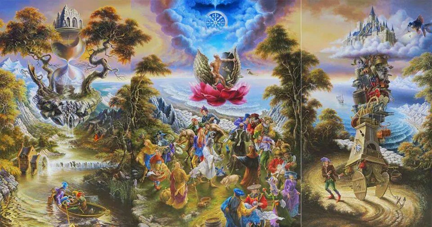 Move Your Self (triptych) - Alexander Donskoi