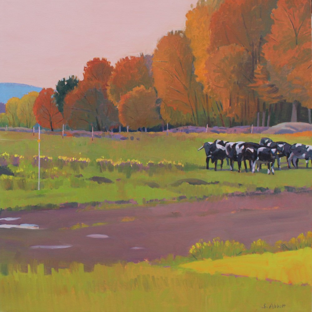 Newton's Pasture, Autumn - Susan Abbott