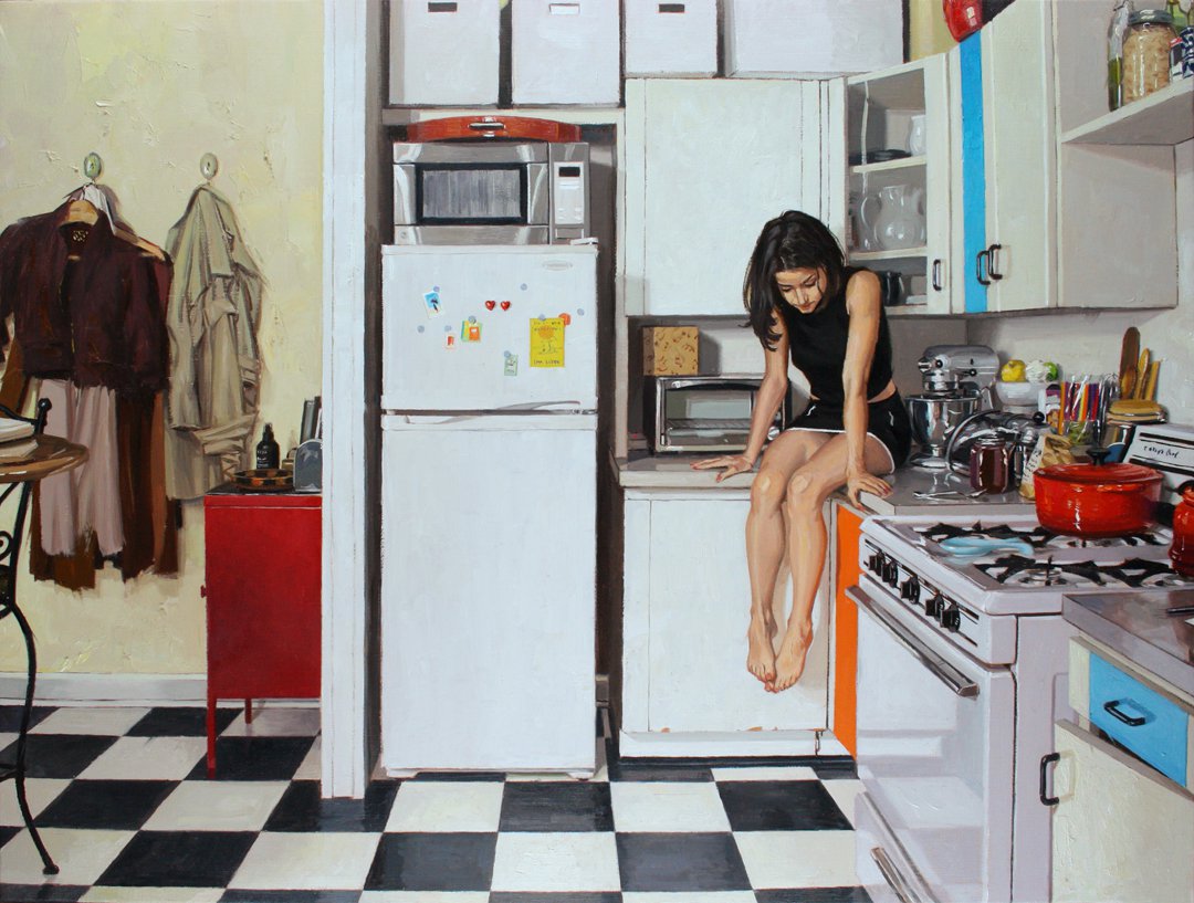 Bora in Her Kitchen - Vincent Giarrano