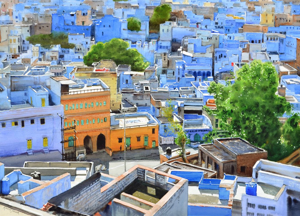 Blue Vista - Ramesh Jhawar