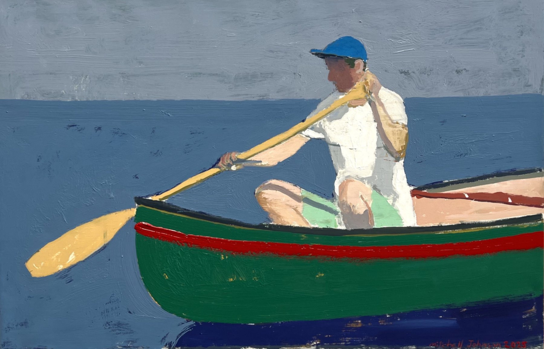 Canoe (Blue Hat) - Mitchell Johnson