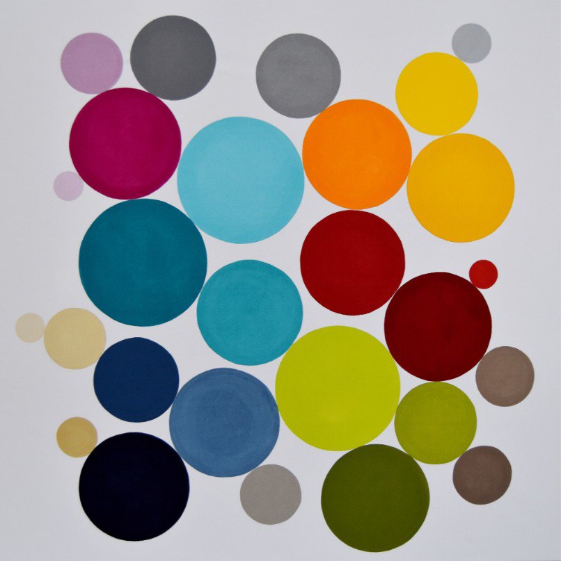 Minimalist color scheme #3 - Astrid Stoeppel