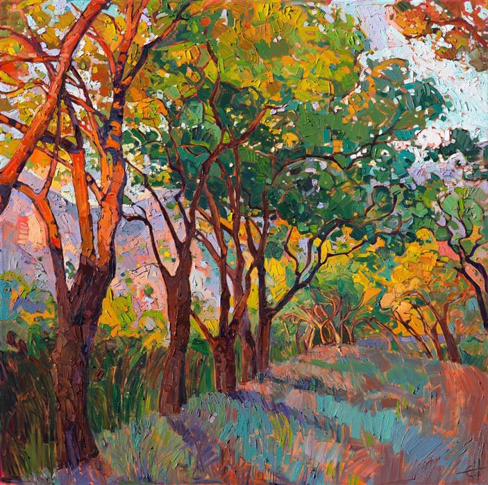 Lane of Oaks - Erin Hanson