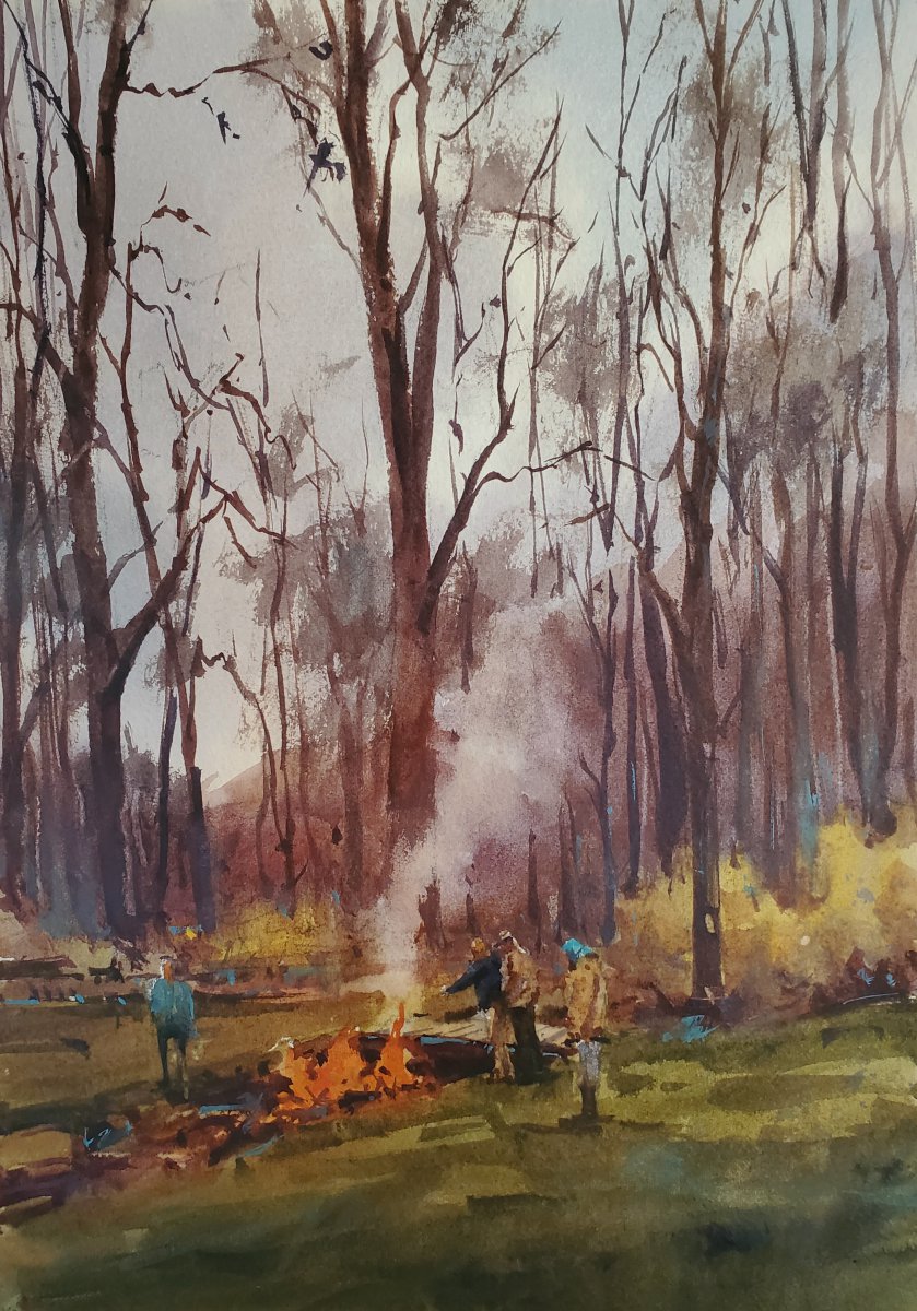 Burning Leaves - Brienne M Brown