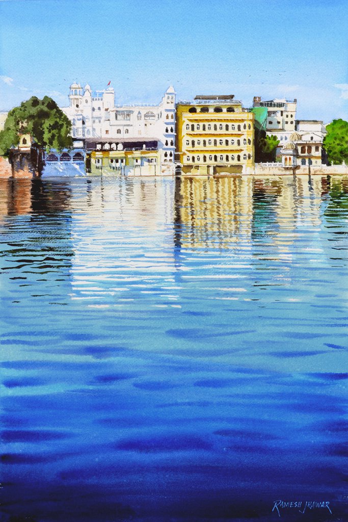 Udaipur Reflections - Ramesh Jhawar