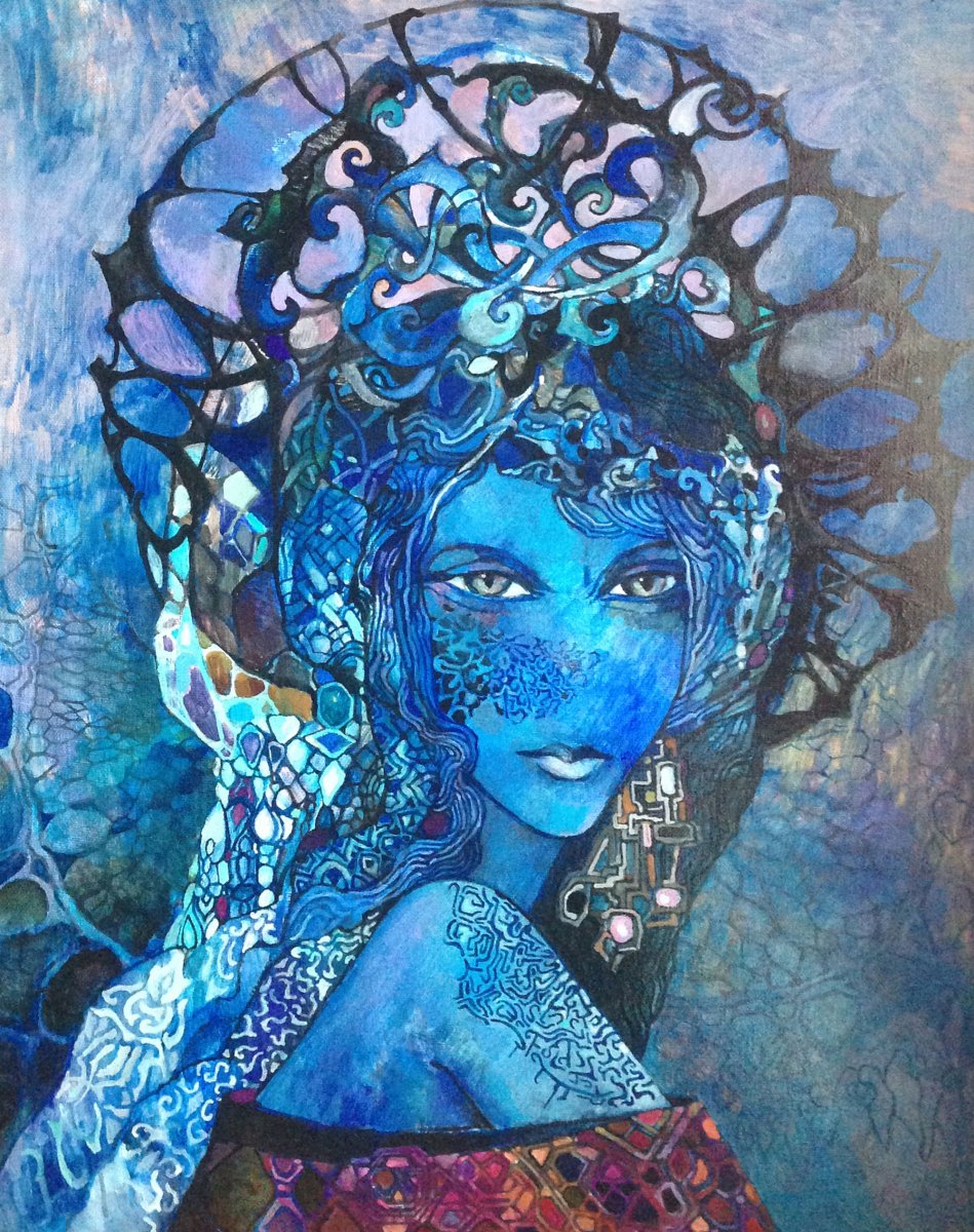 indicolite (blue tourmaline) - Olga Zelinska