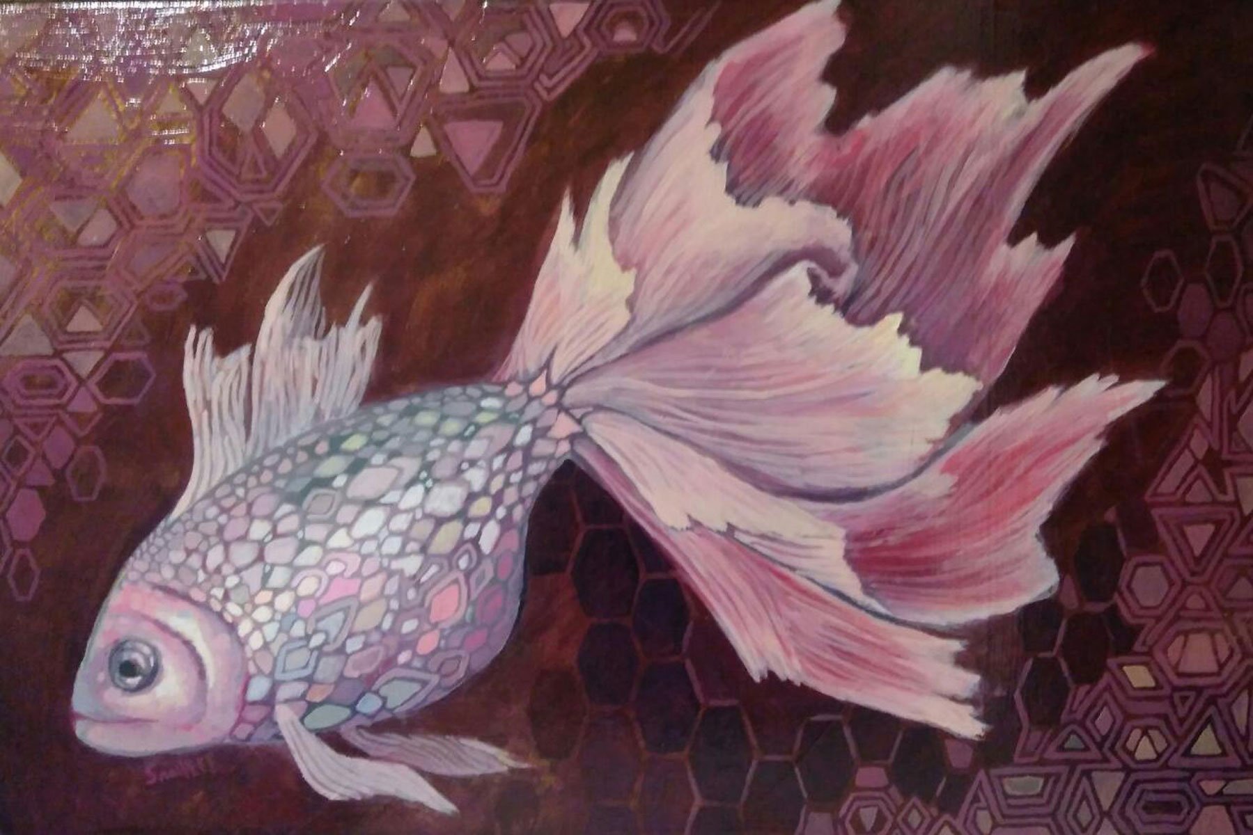 Pearl fish - Eva Panchenko