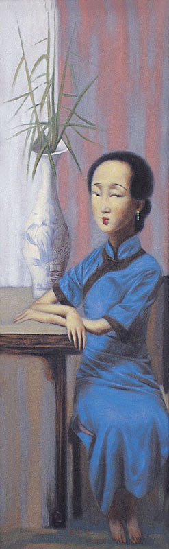 Chinese Vase - Wang Xiaojin