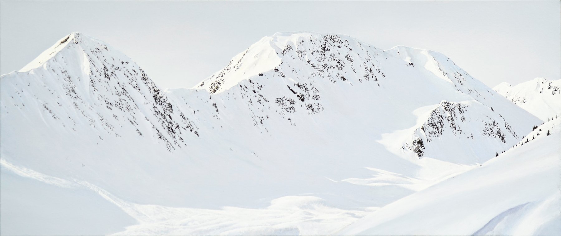 Snow/Schnee 4
2020
42×100 cm
Öl auf Leinwand - Christoph Eberle
