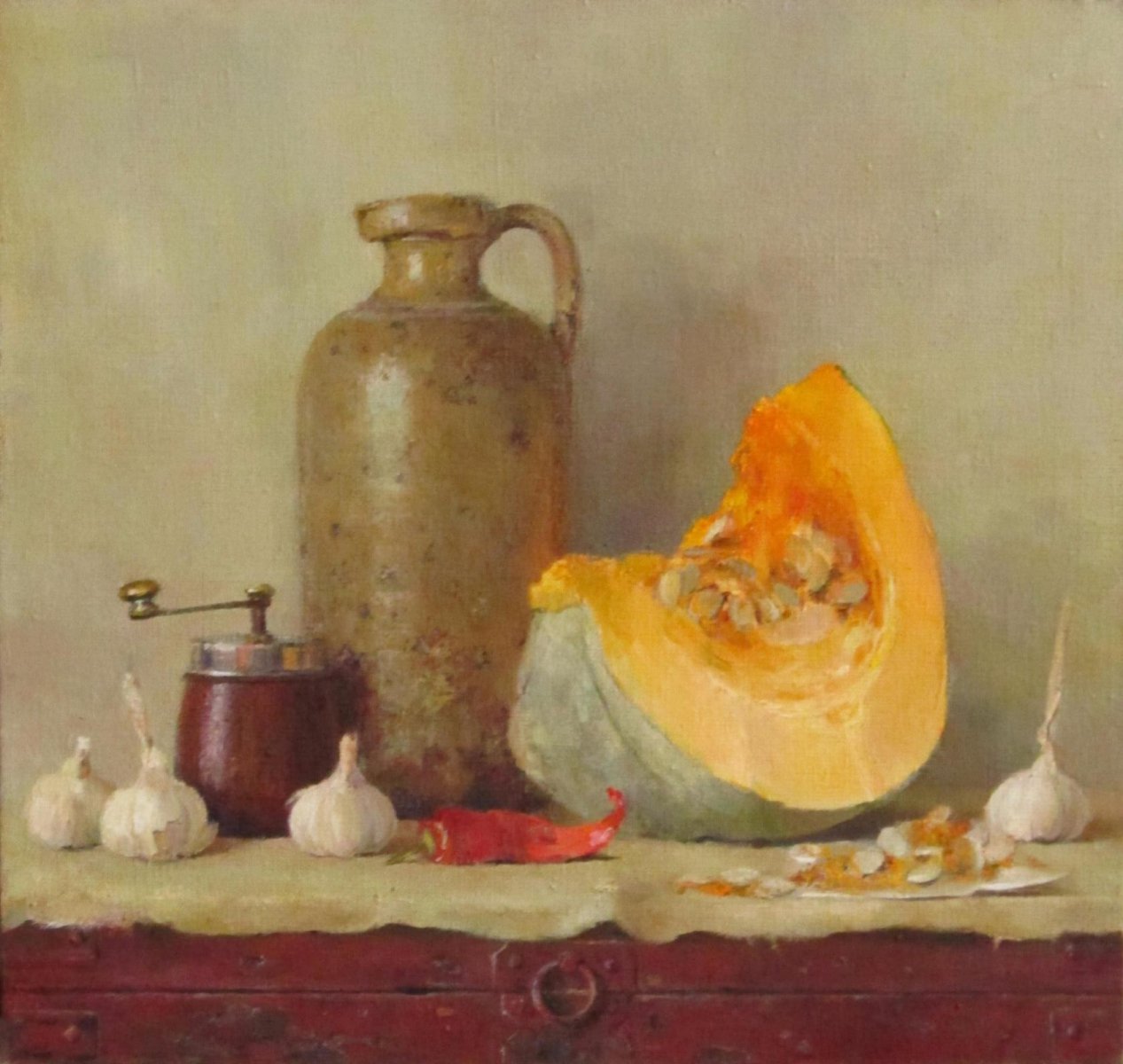 Pumpkin and garlic - Evgenia Trifonova