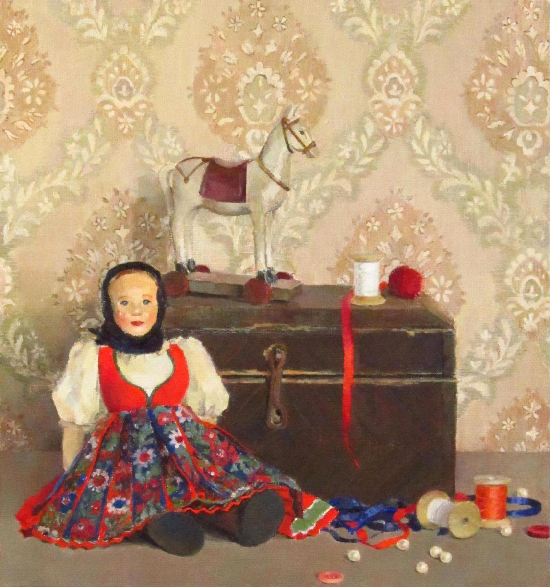 Still life with a doll - Evgenia Trifonova