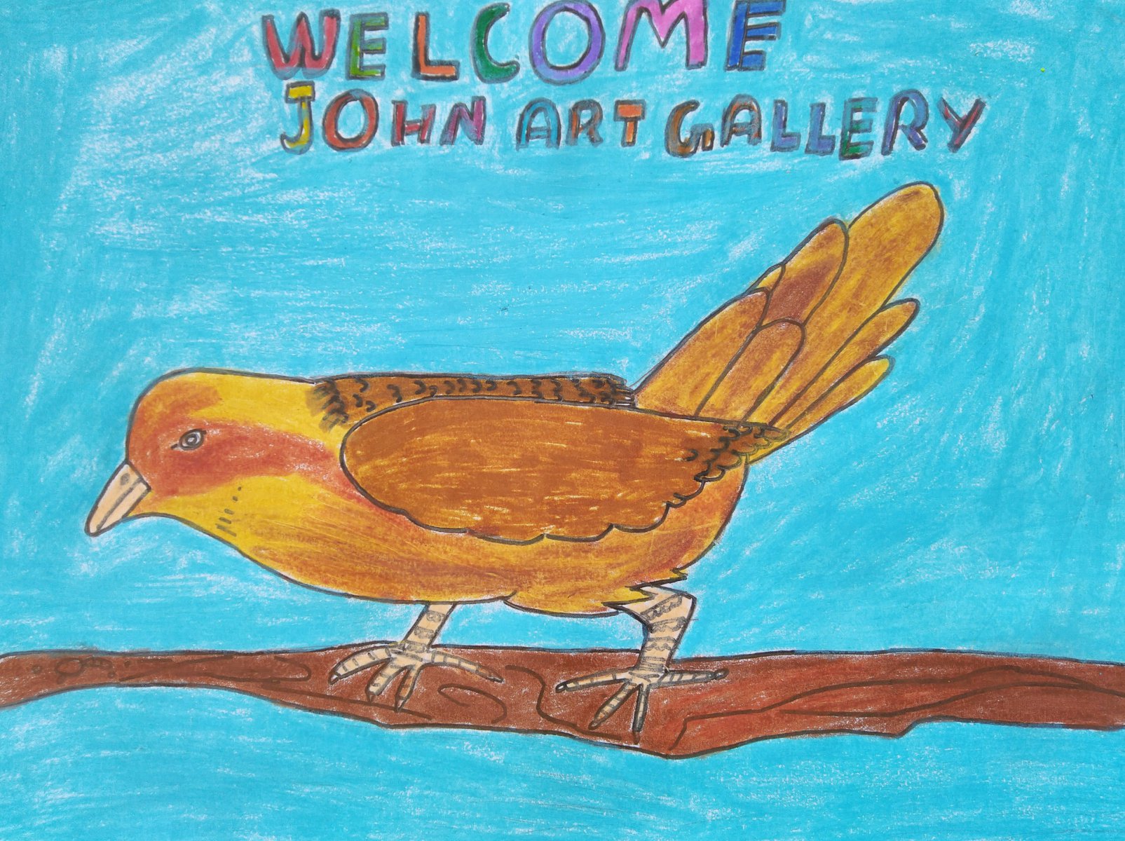 SPARROW BIRD - JOHN ( JOHN ART Gallery 2019).
