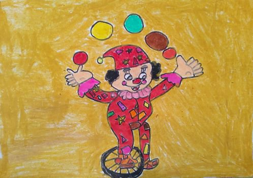 JOKER IN CIRCUS - JOHN ( JOHN ART Gallery 2019).