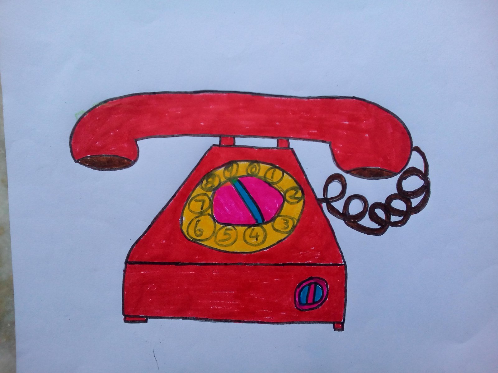 OLD FASHIONED TELEPHONE - JOHN ( JOHN ART Gallery 2019).