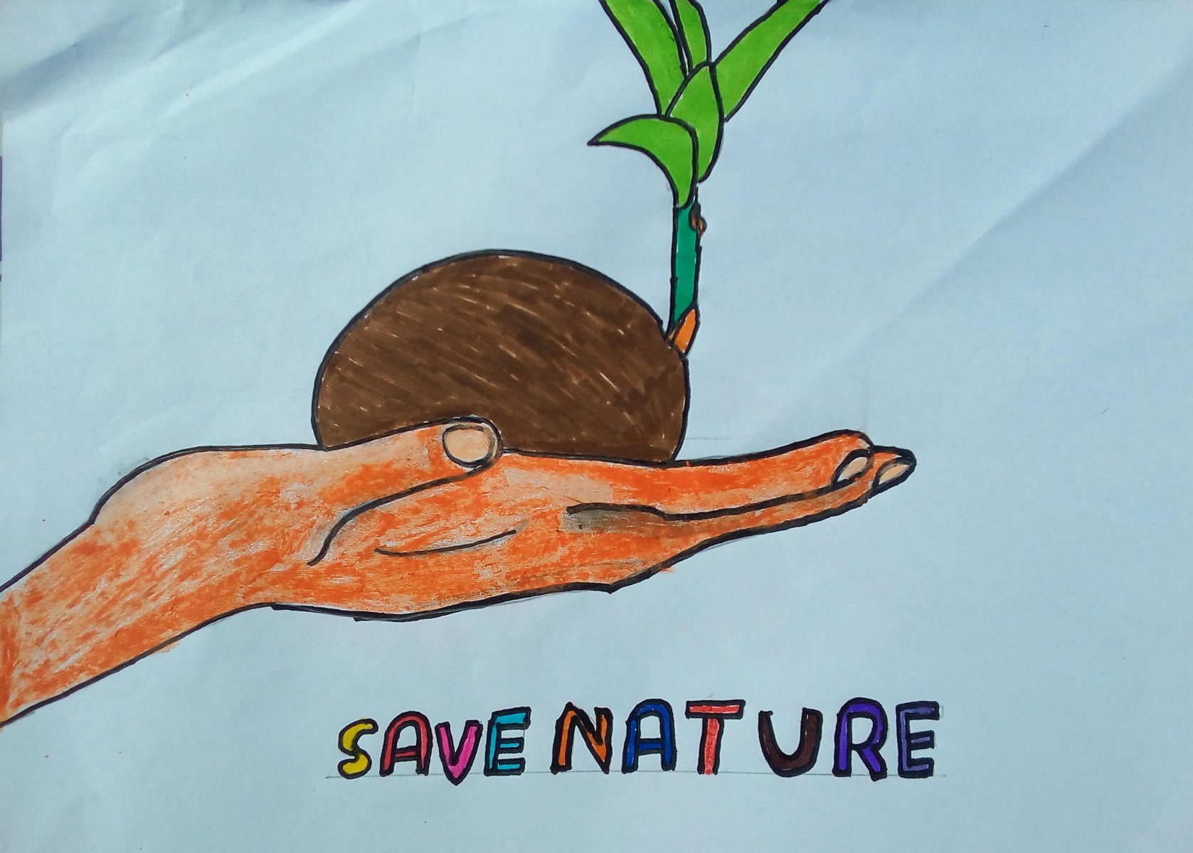 SAVE NATURE - JOHN ( JOHN ART Gallery 2019).