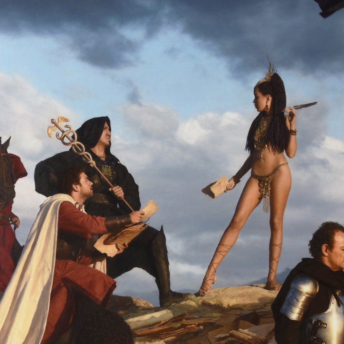 The Apocalypse Riders Diaries (Detail) - Guennadi Ulibin