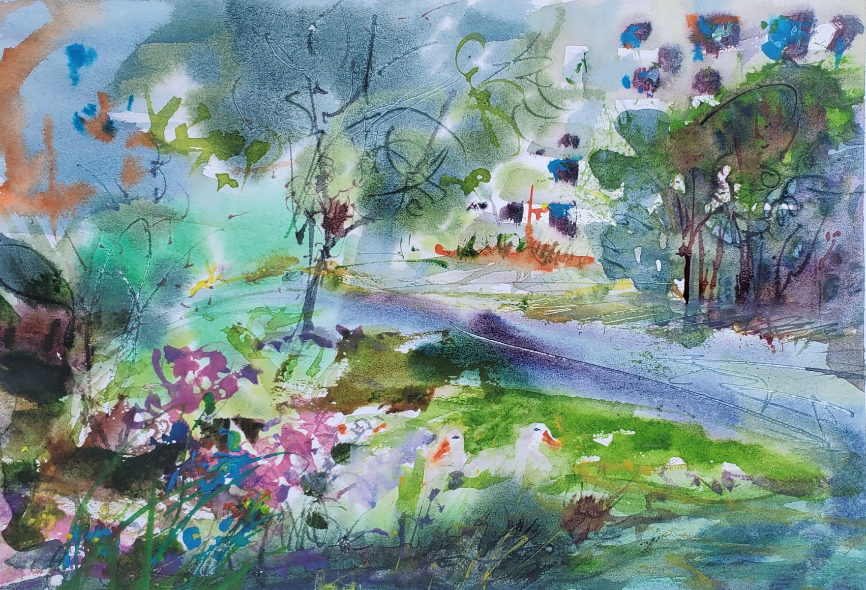 DYSW Unique Style Award 2022/Nominee: Olha Varnali - Ukraine / Azores - DoYouSpeakWatercolor Award 2022