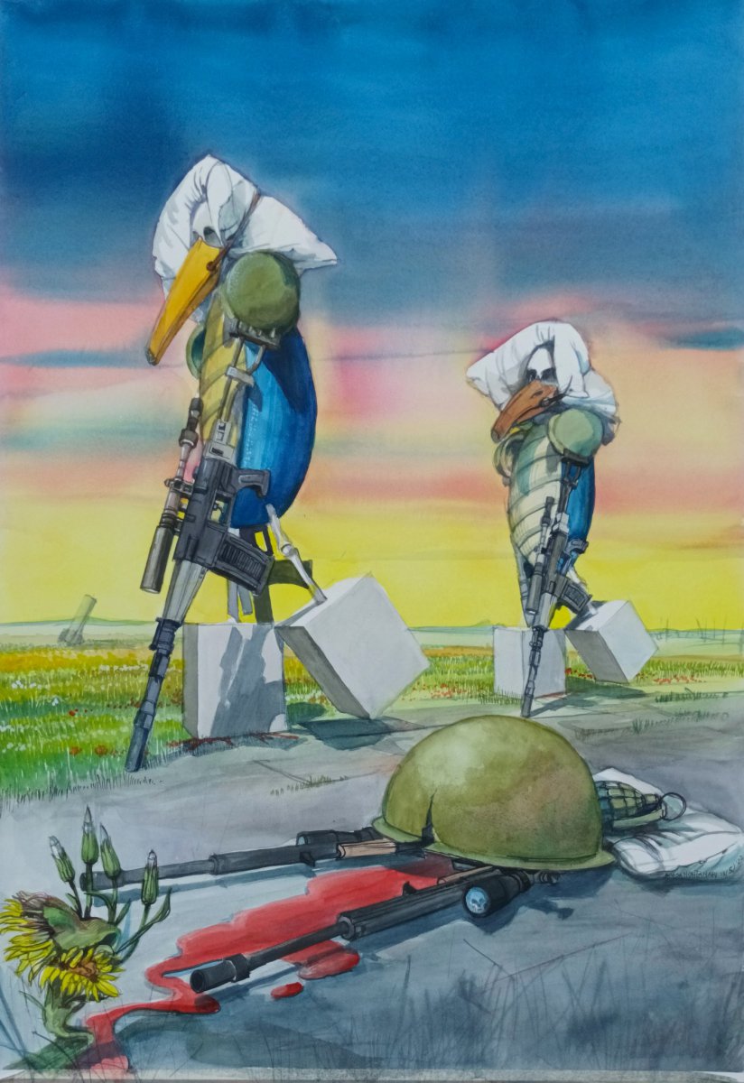 DYSW Unique Style Award 2022/Nominee: M.Luisa Montanari - Italy - DoYouSpeakWatercolor Award 2022