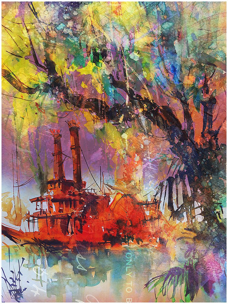 Fine Art Pigment Print under Acrylic Glass Acquarelli Luminosi #17 The old steamboat - Carsten Wieland 2024 Open Edition Watercolor Art
https://www.etsy.com/de/listing/1679250361 - Carsten Wieland