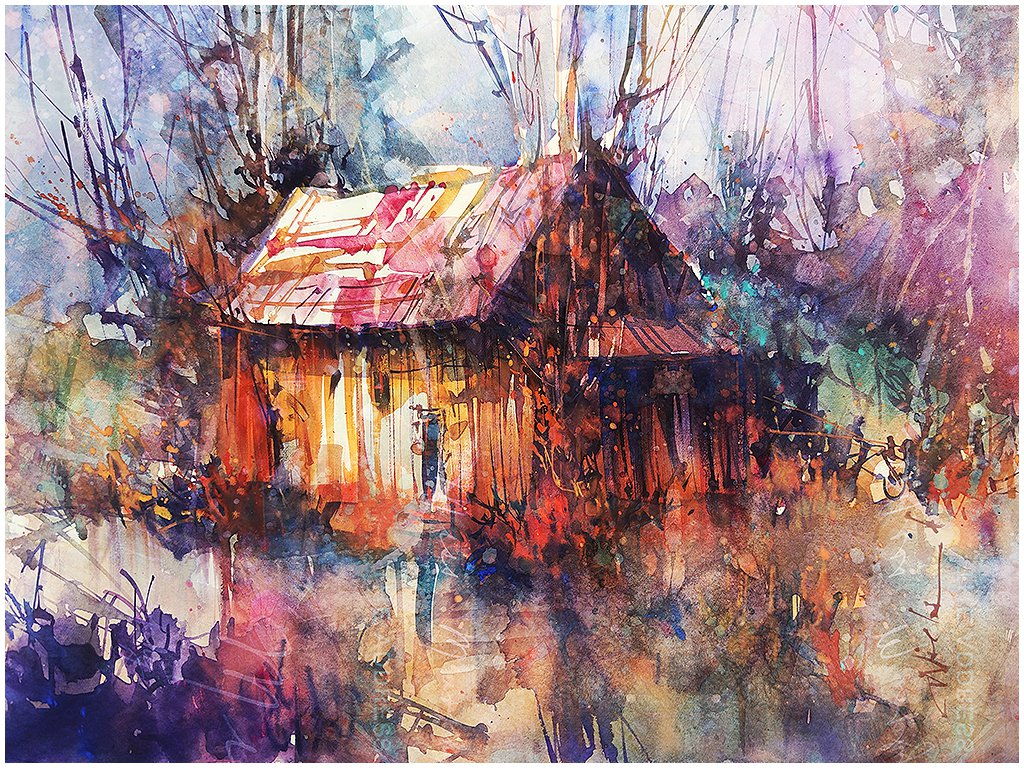 Fine Art Pigment Print under Acrylic Glass Acquarelli Luminosi #05 Fierry autumn at old mill - Carsten Wieland 2024 Open Edition Watercolor Art
https://www.etsy.com/de/listing/1679202203 - Carsten Wieland
