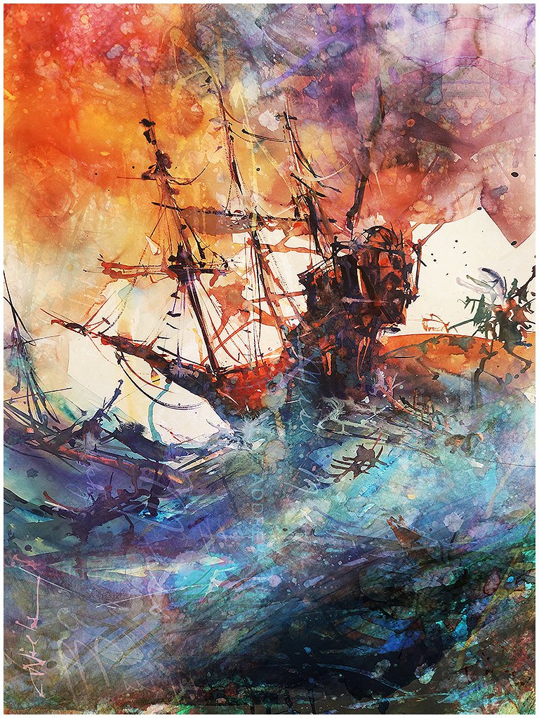 Fine Art Pigment Print under Acrylic Glass Acquarelli Luminosi #13 Rough Landing - Carsten Wieland 2024 Open Edition Watercolor Art
https://www.etsy.com/de/listing/1665063246 - Carsten Wieland